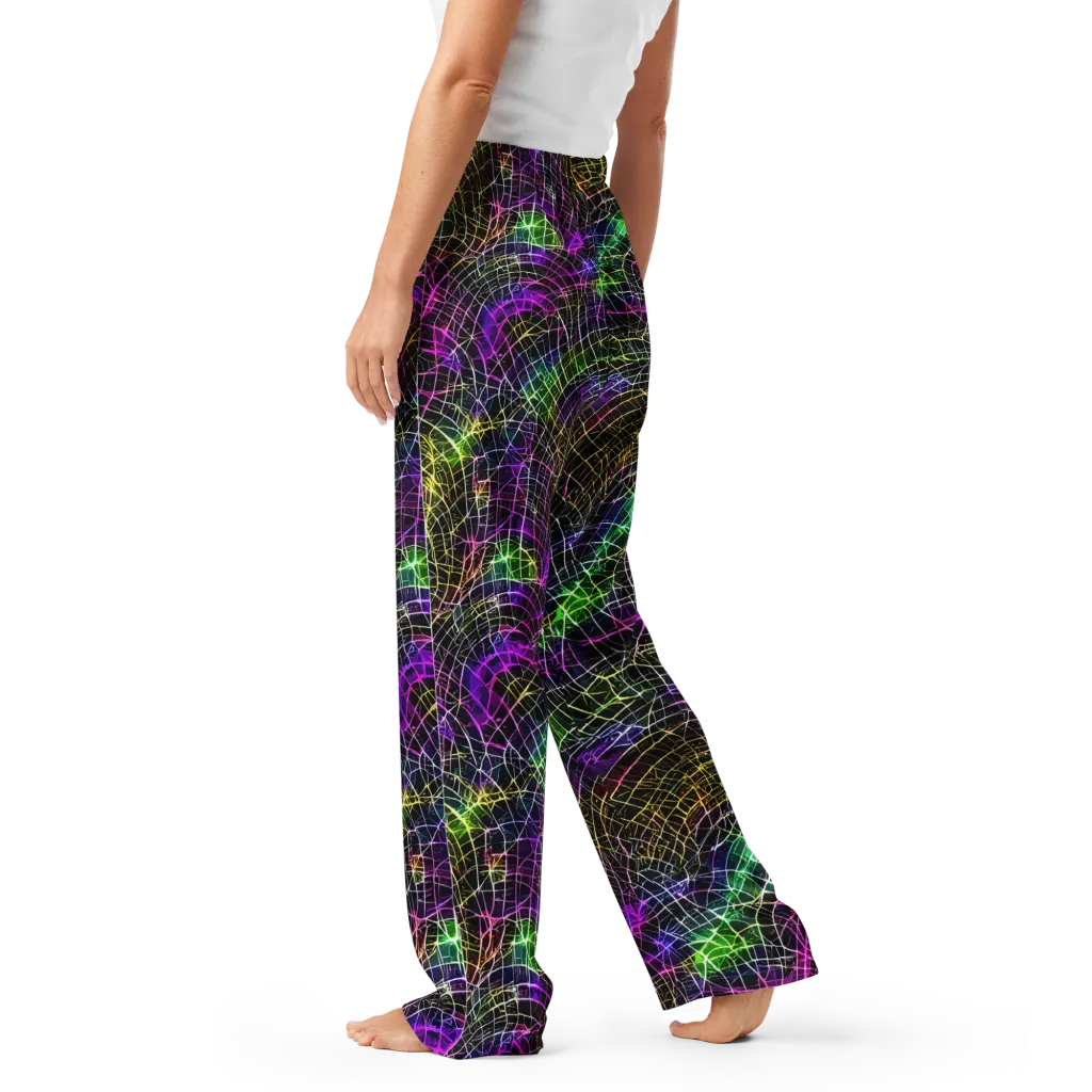 Cybercell on Women's Pajama Pants — Left