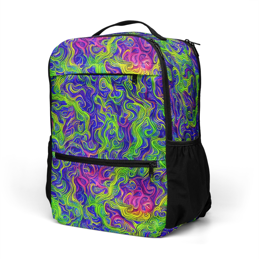 Cosmic Contour on Utility Backpack — Left Front
