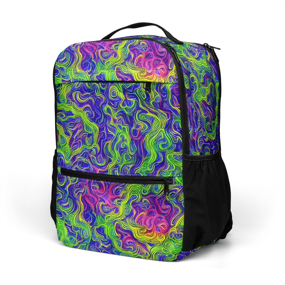 Cosmic Contour on Utility Backpack — Left Front
