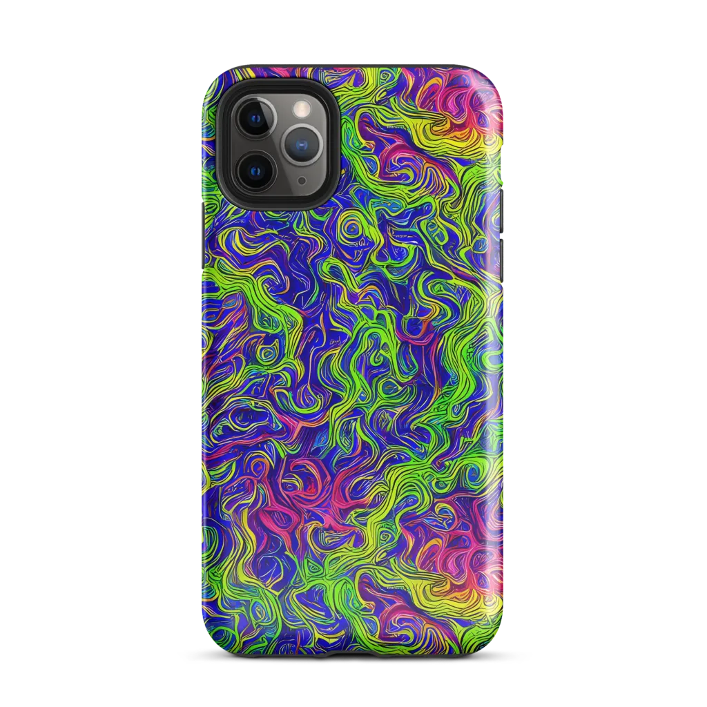 Cosmic Contour on Tough Case for iPhone® — Front