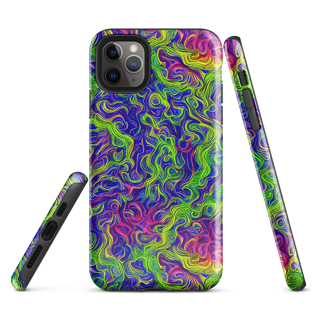 Cosmic Contour on Tough Case for iPhone® — Front