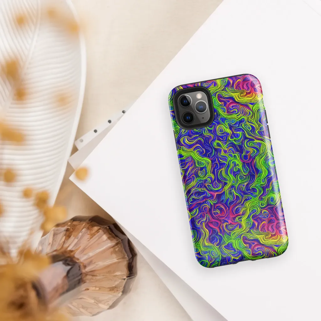 Cosmic Contour on Tough Case for iPhone® — Front