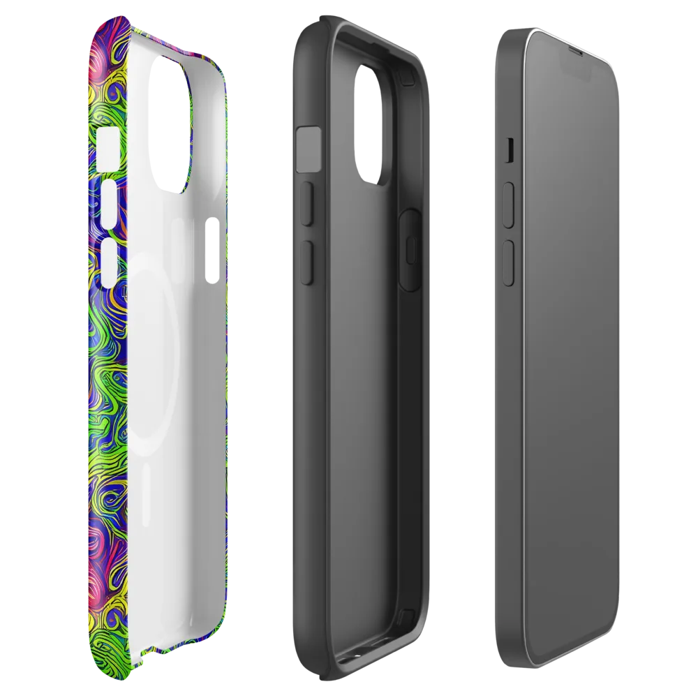 Cosmic Contour on MagSafe Tough Case for iPhone® — Front