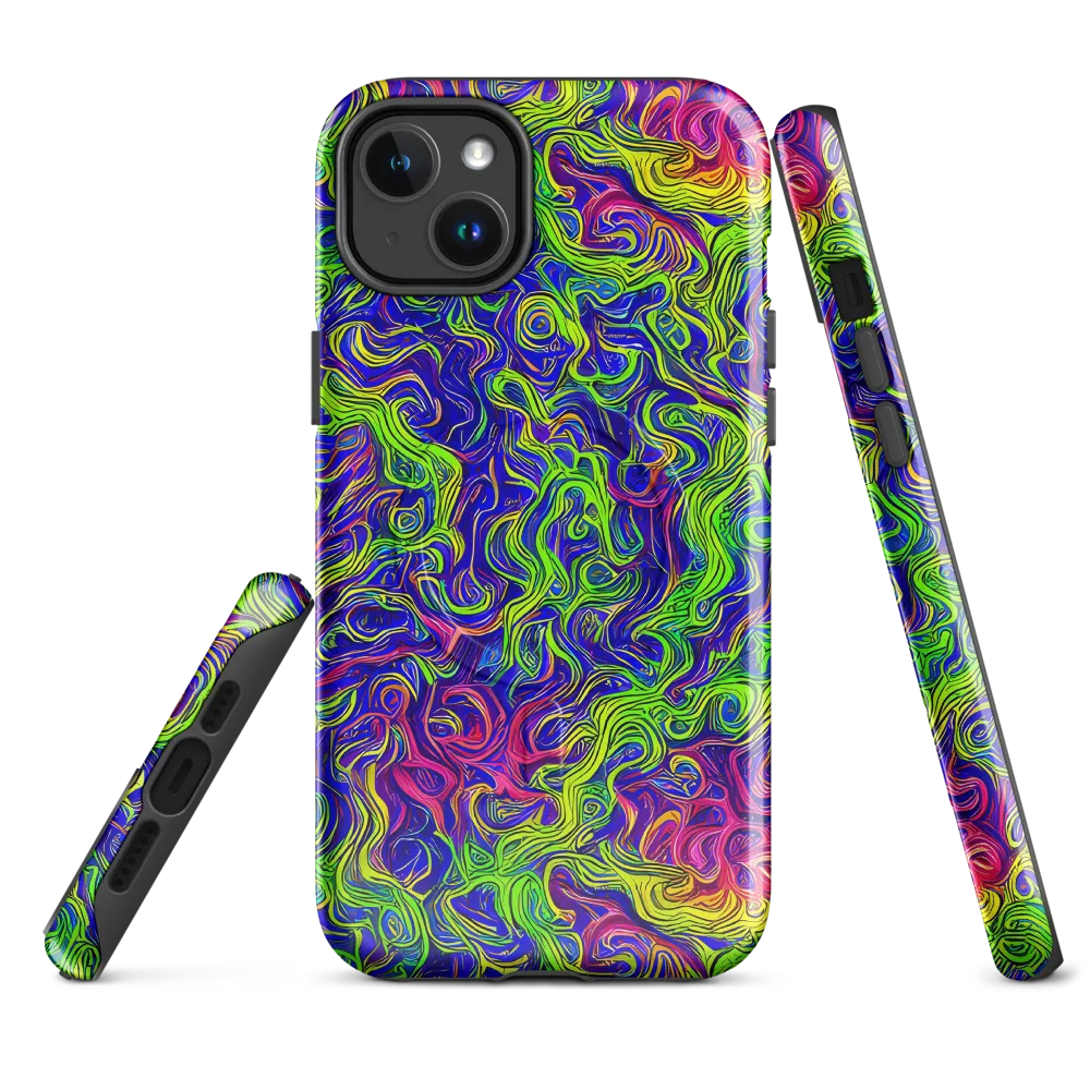 Cosmic Contour on MagSafe Tough Case for iPhone® — Front