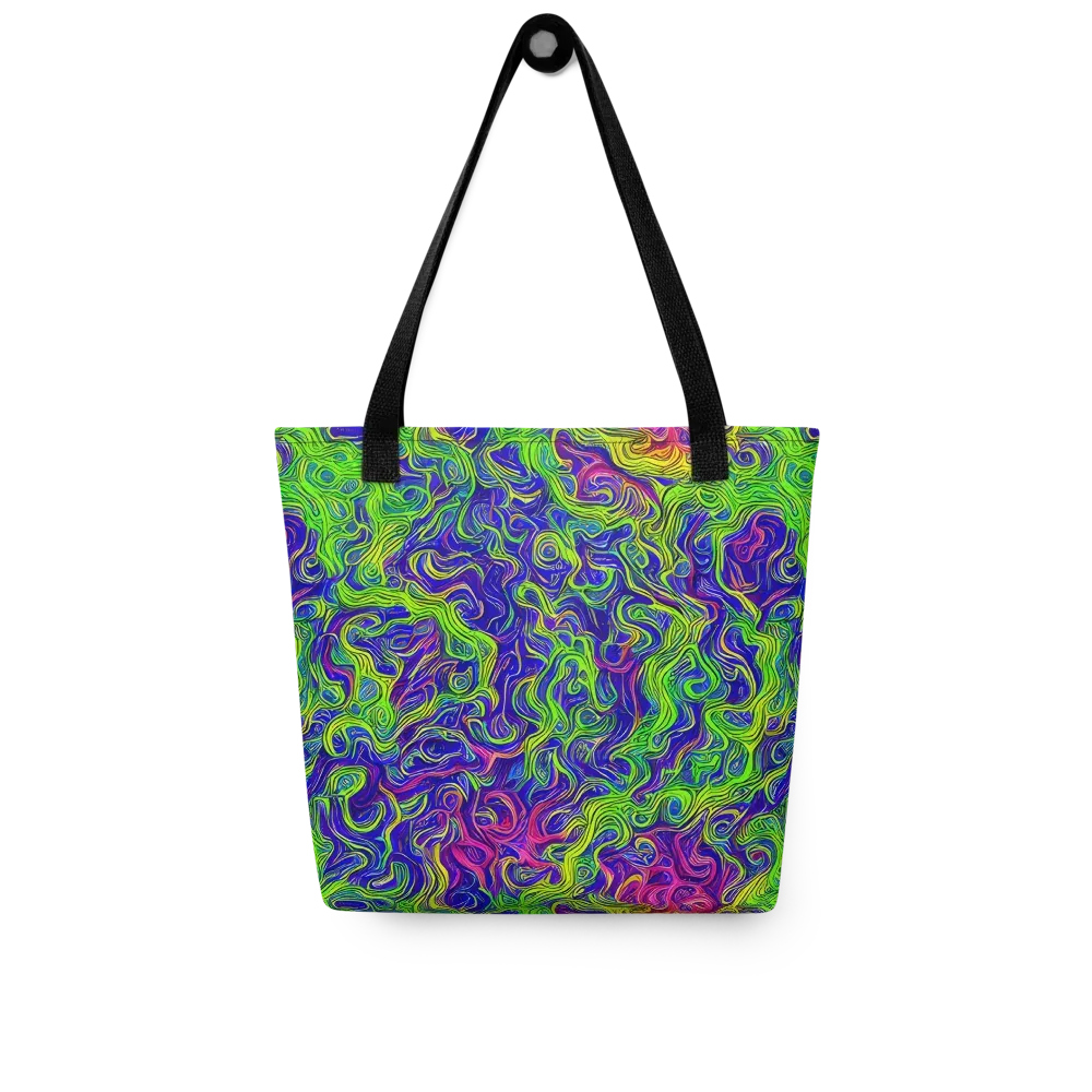 Cosmic Contour on Tote Bag — Front