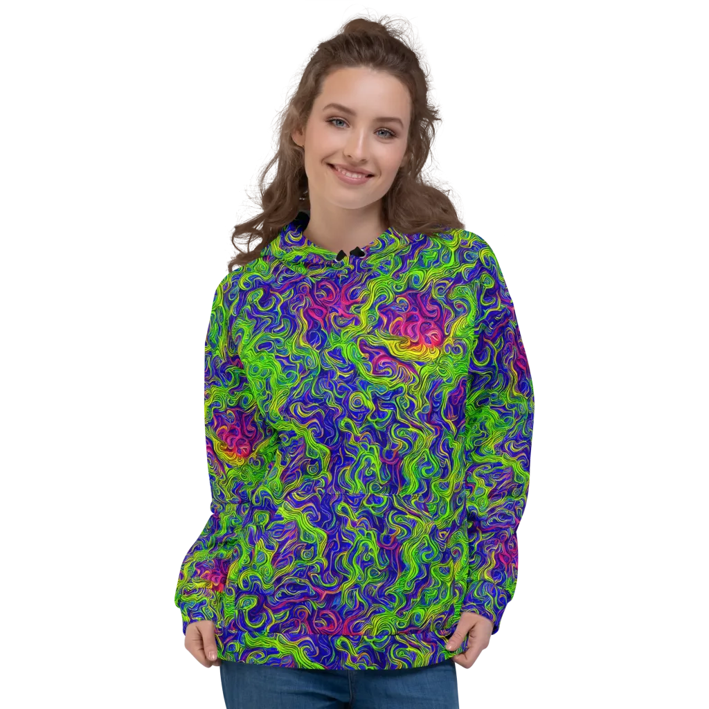 Cosmic Contour on Hoodie — Front