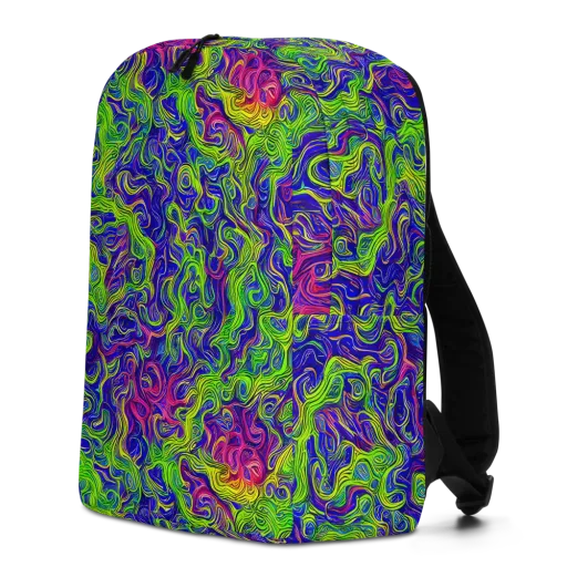 Cosmic Contour on a Minimalist Backpack