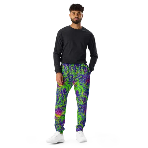 Cosmic Contour on a Men's Joggers
