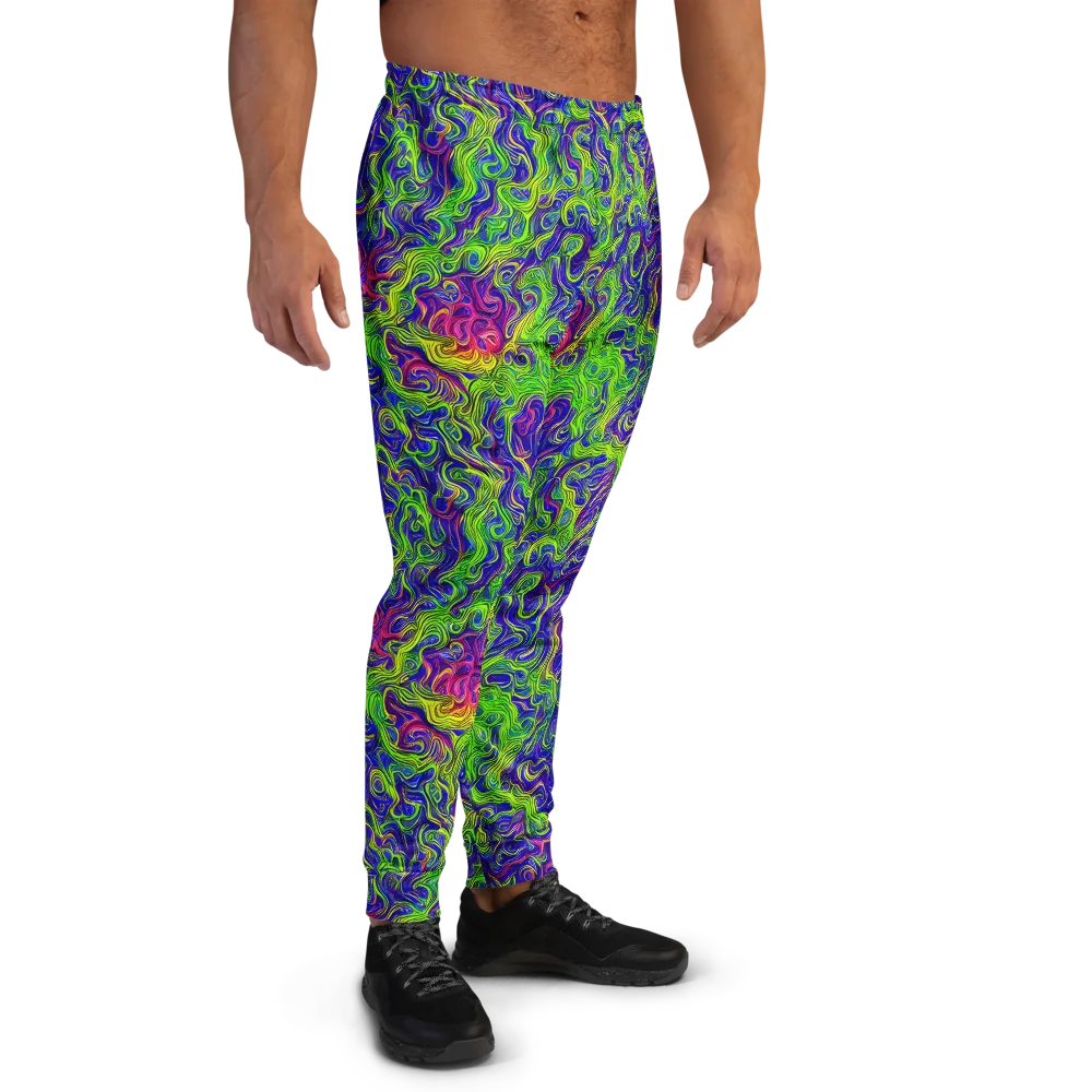 Cosmic Contour on Men's Joggers — Right