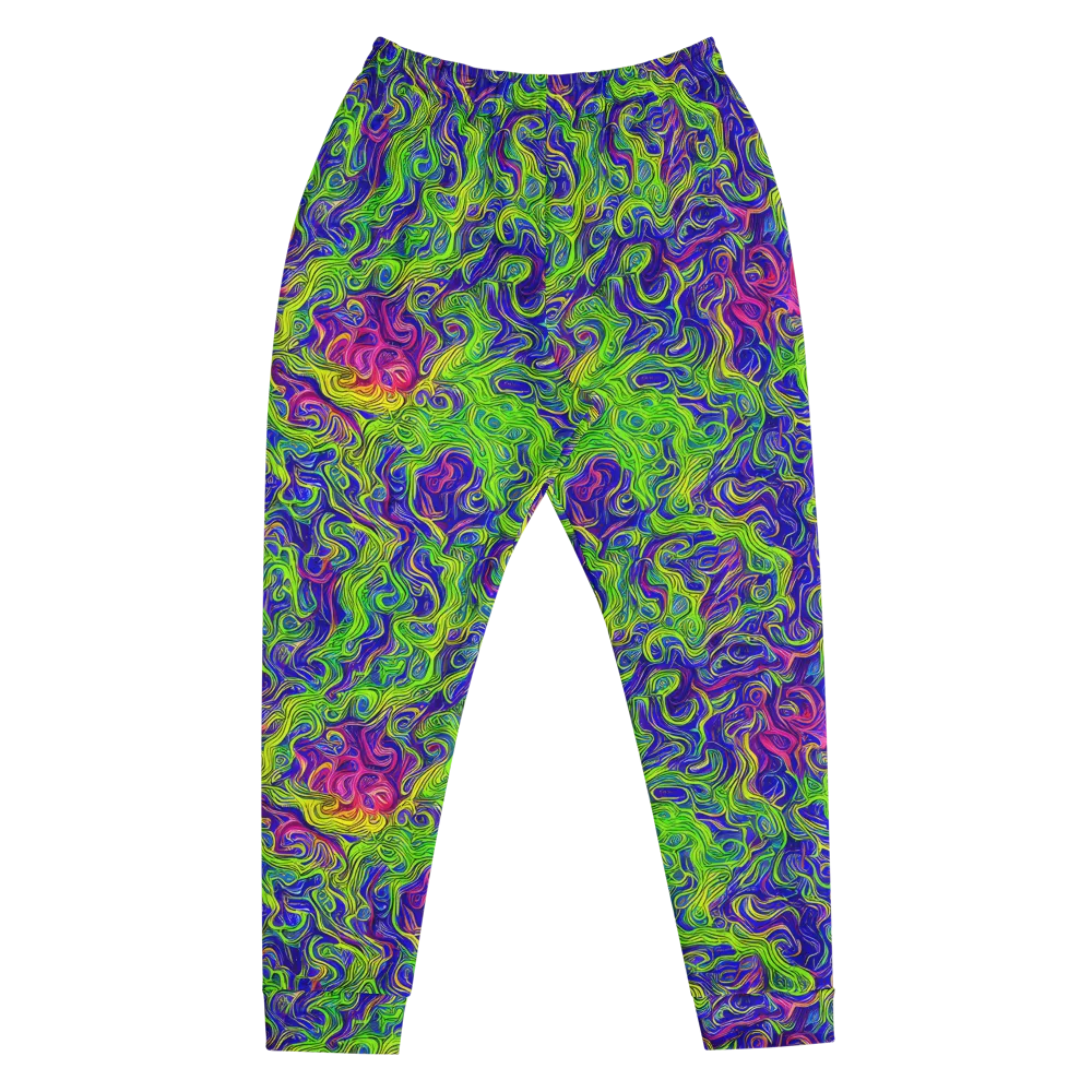 Cosmic Contour on Men's Joggers — Front