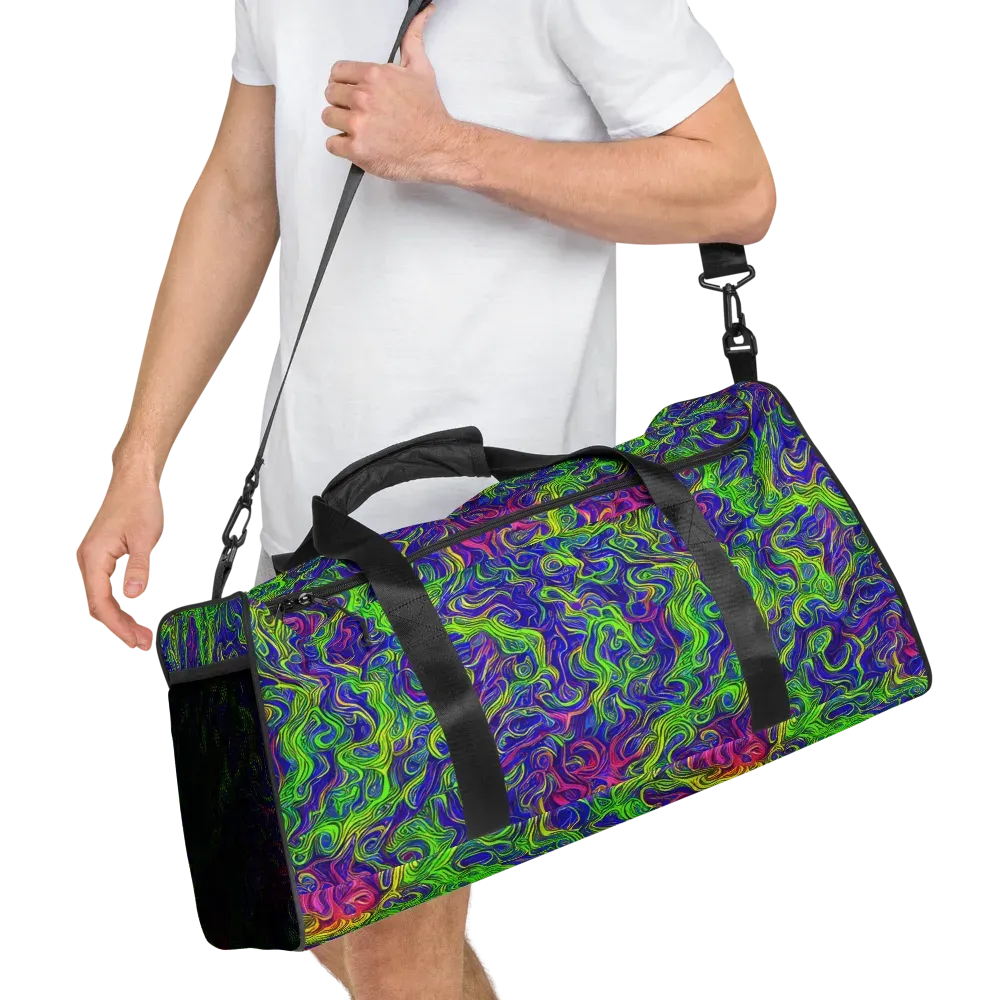 Cosmic Contour on Duffle Bag — Right Front