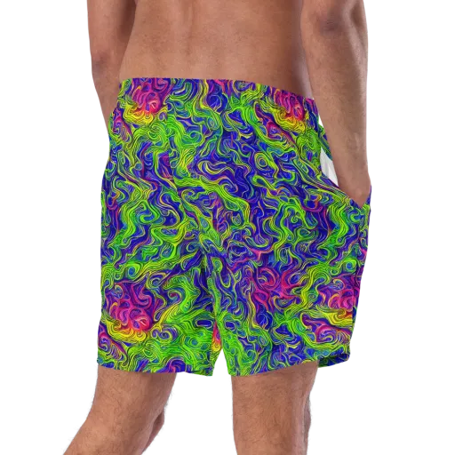 Cosmic Contour on a Swim Trunks