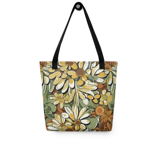 Golden Garden on a Tote Bag