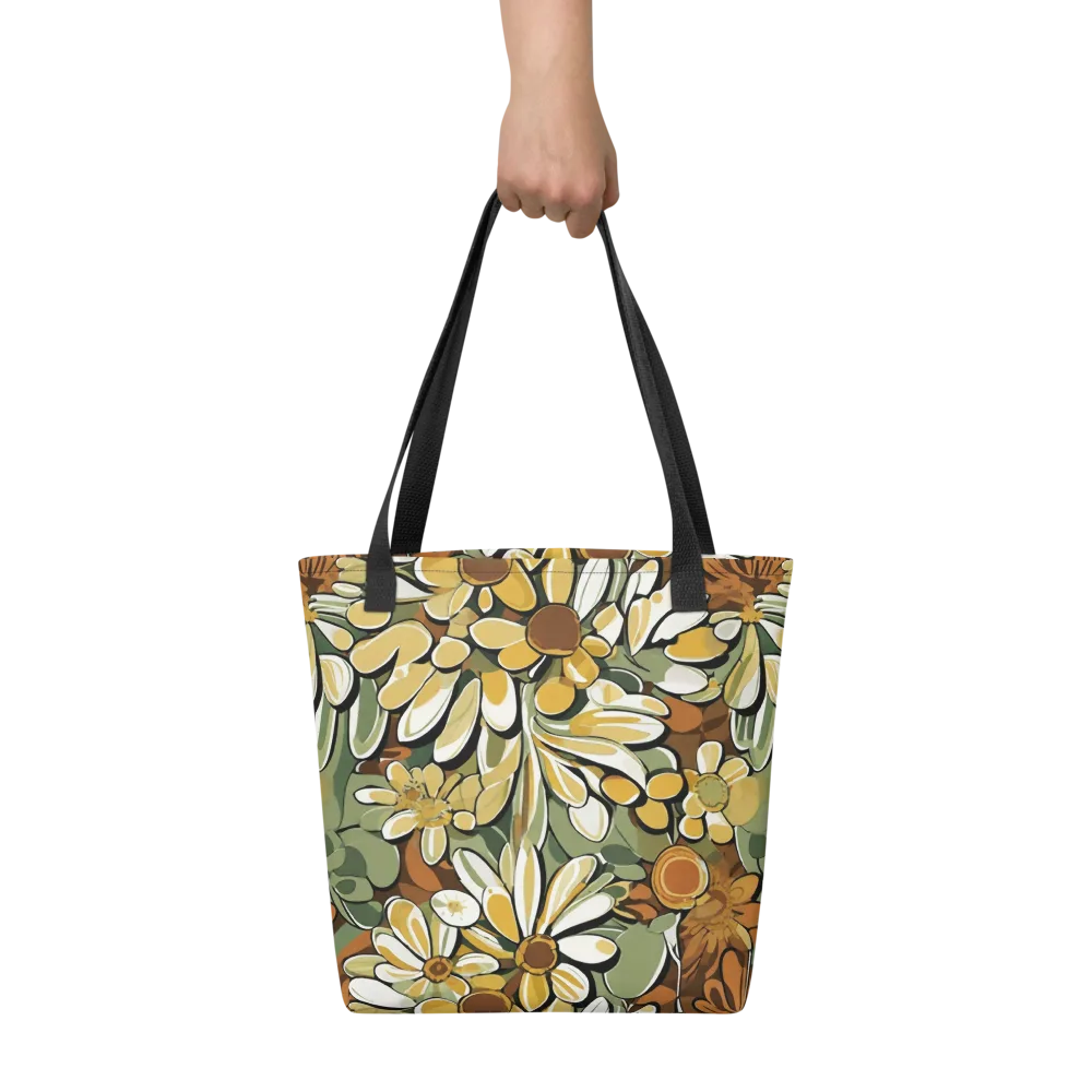 Golden Garden on Tote Bag — Front