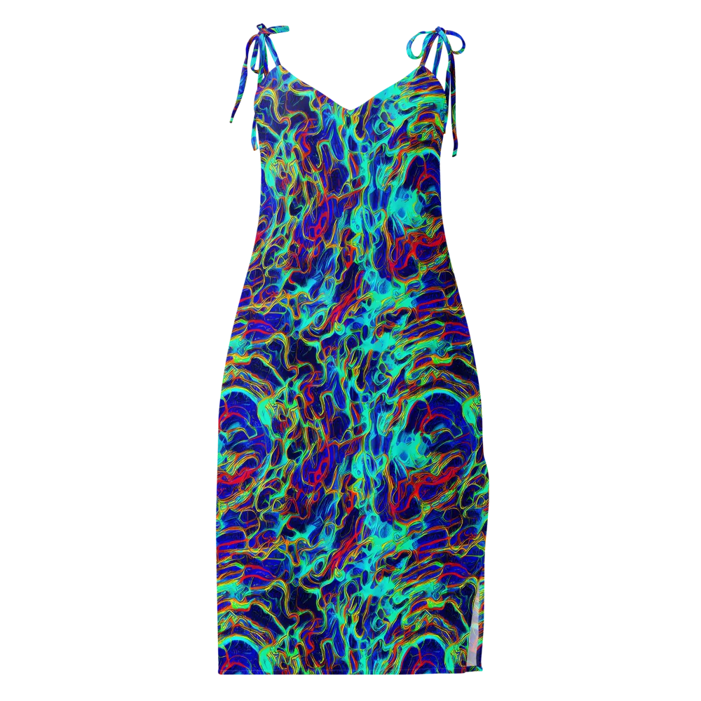 The Electric Deep on Slip Dress — Front