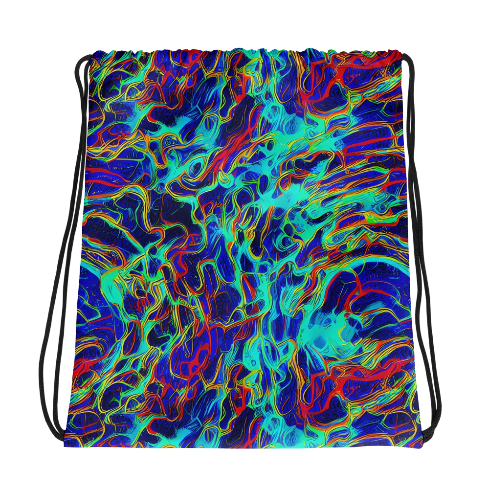 The Electric Deep on Drawstring Bag — Photo