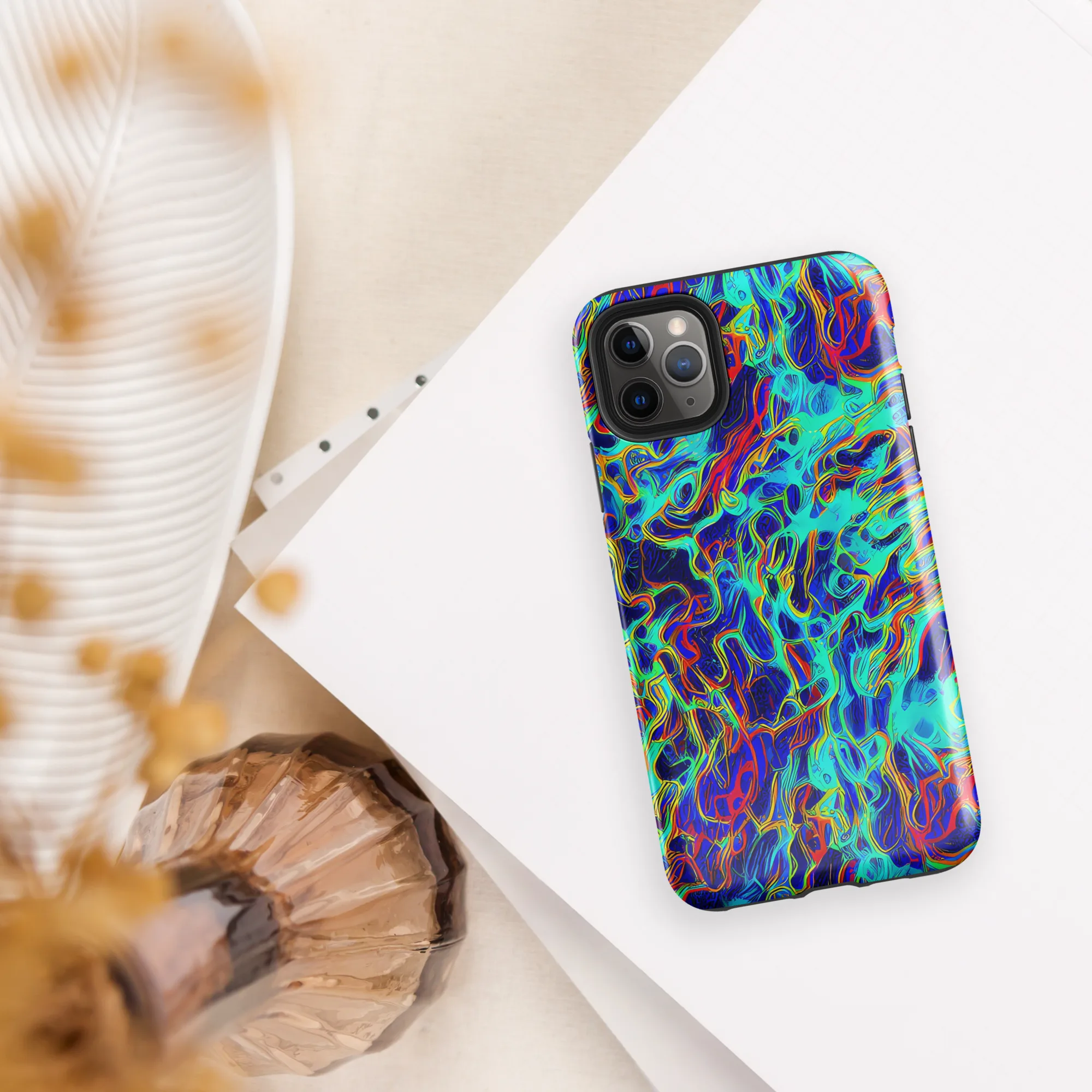 The Electric Deep on Tough Case for iPhone® — Front