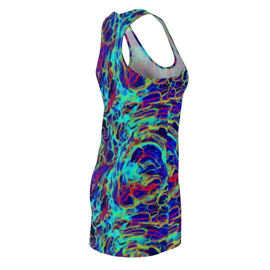 The Electric Deep on Racerback Dress — Back Side