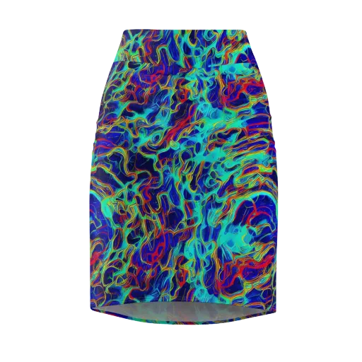 The Electric Deep on a Pencil Skirt