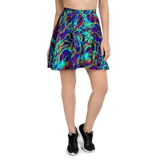 The Electric Deep on a Skater Skirt