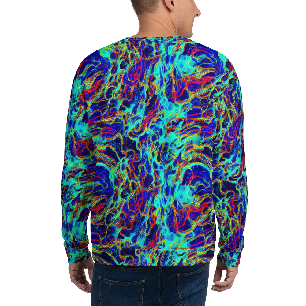 The Electric Deep on Sweatshirt — Back