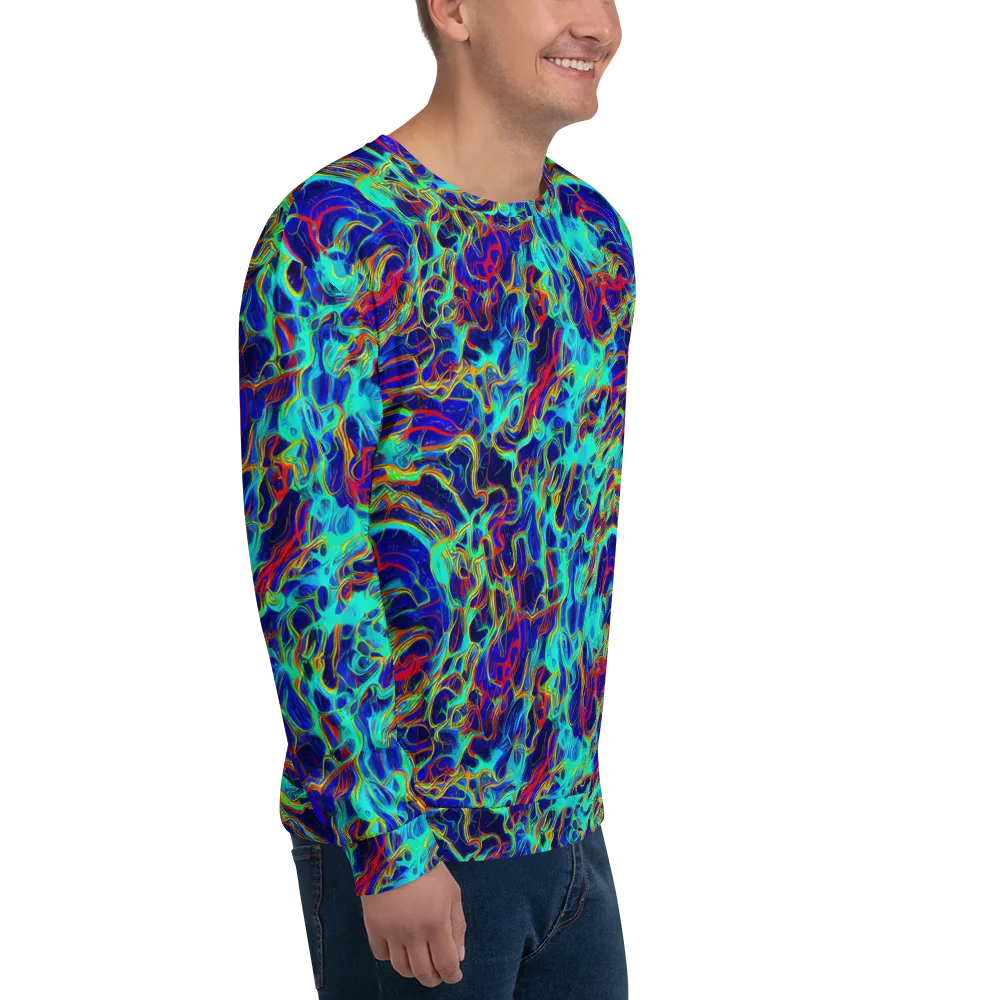 The Electric Deep on Sweatshirt — Right Front