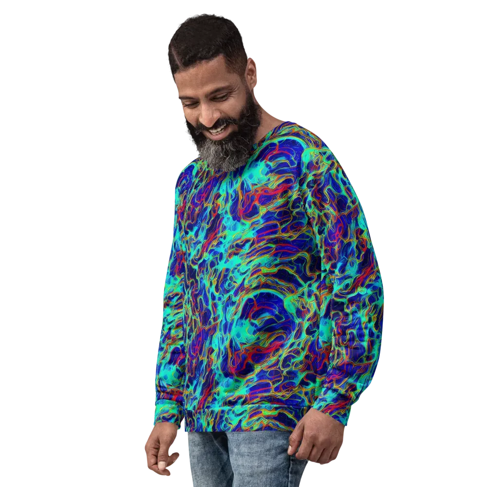 The Electric Deep on Sweatshirt — Left Front