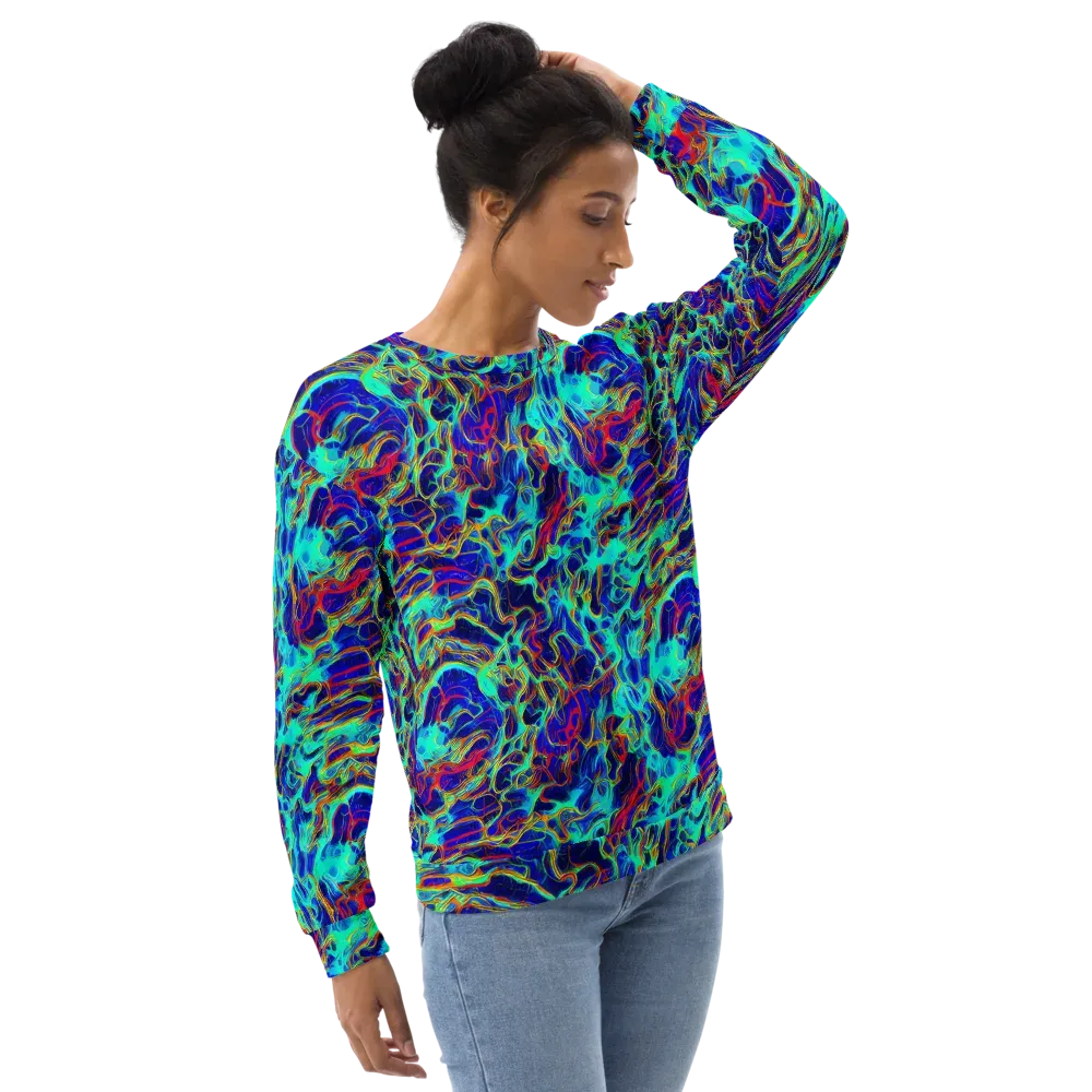 The Electric Deep on Sweatshirt — Right Front