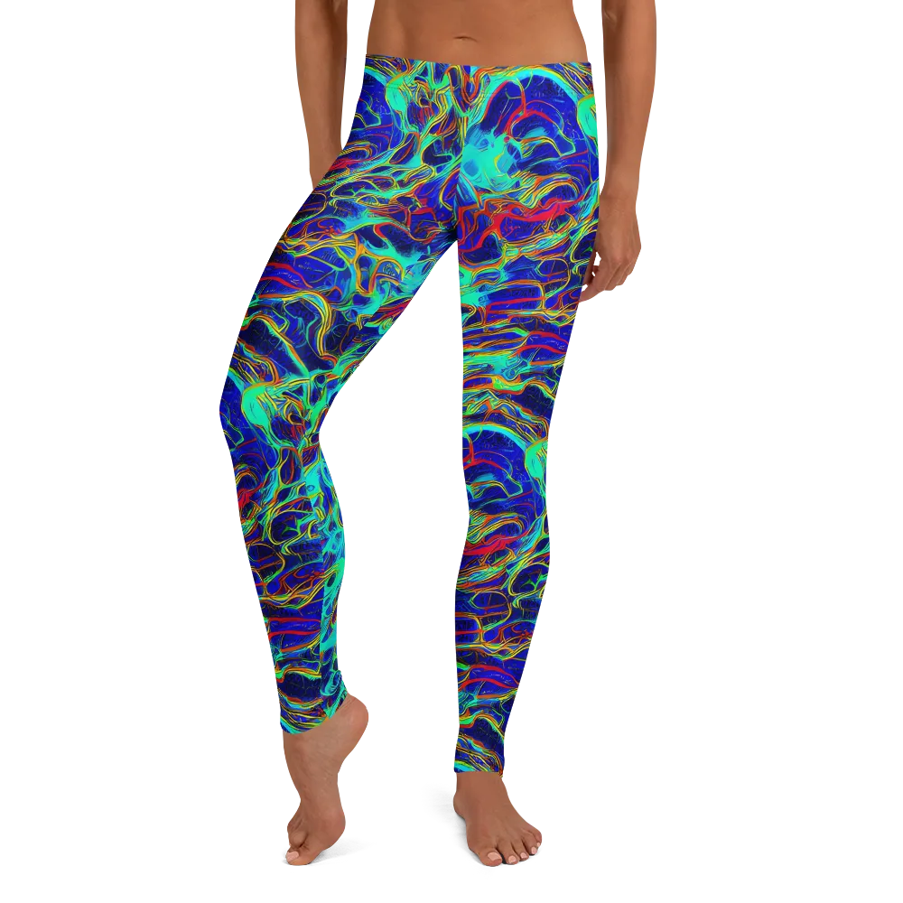 The Electric Deep on Leggings — Front