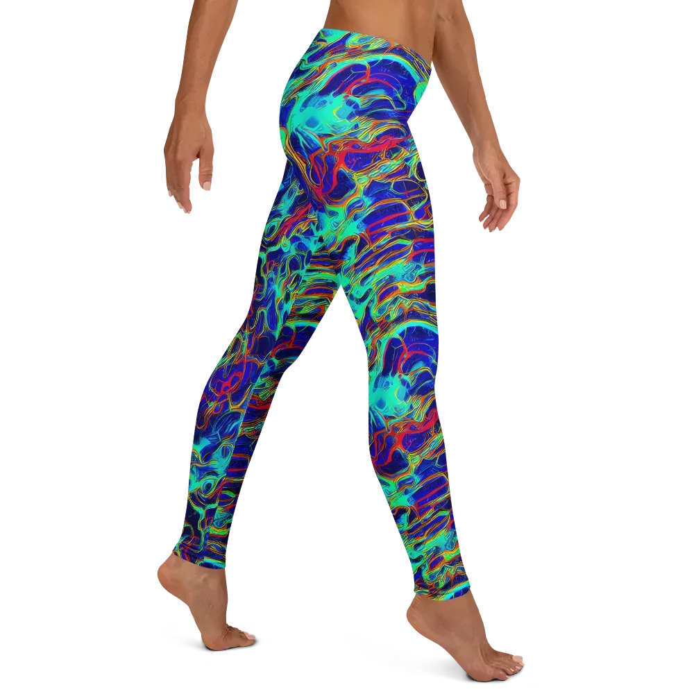 The Electric Deep on Leggings — Right