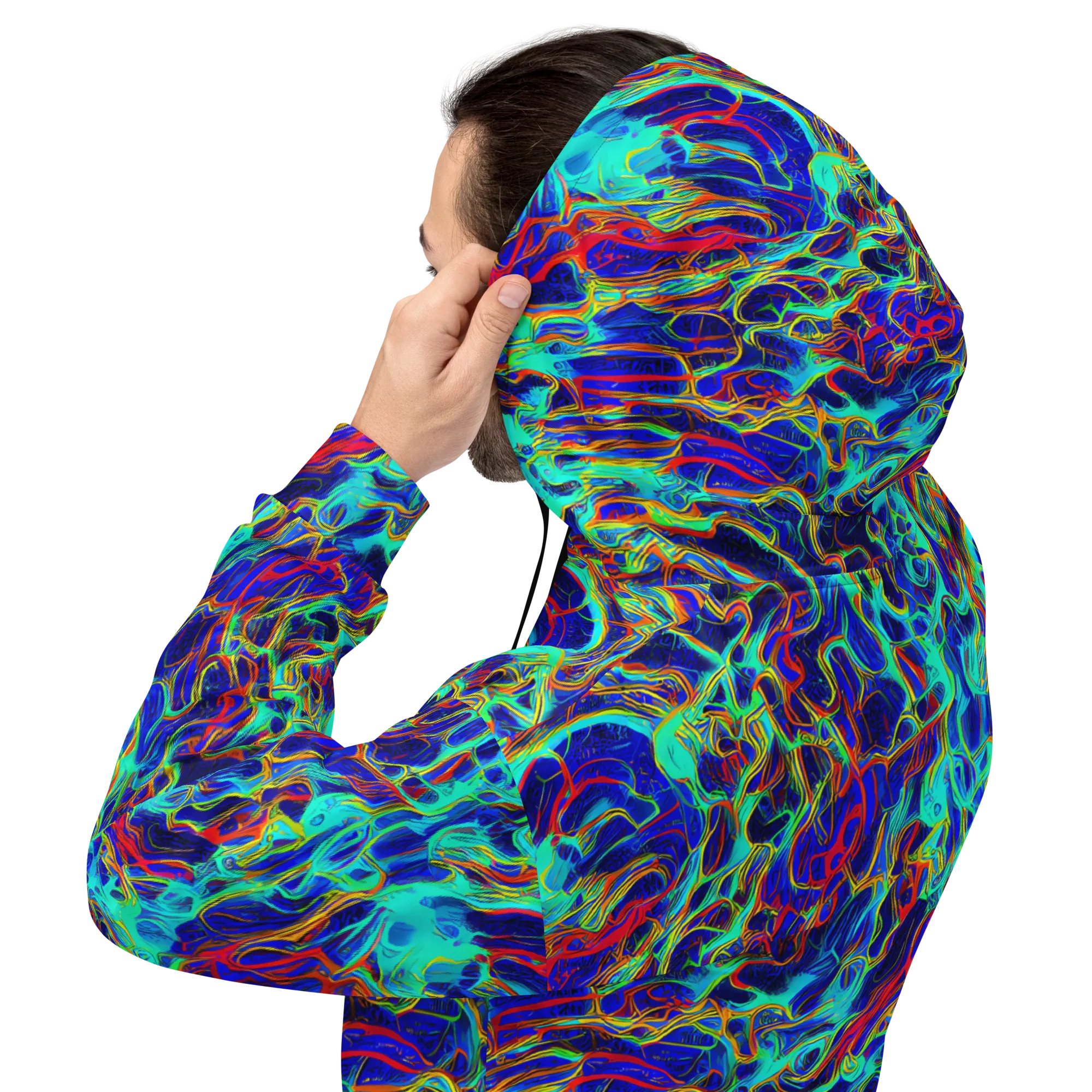 The Electric Deep on Hoodie — Back
