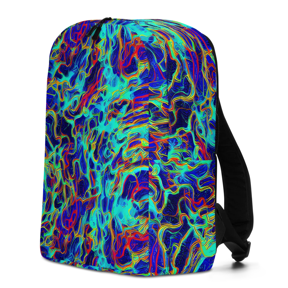 The Electric Deep on Minimalist Backpack — Left