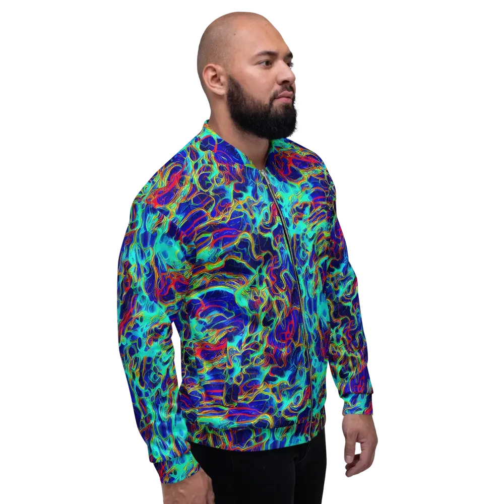 The Electric Deep on Bomber Jacket — Right
