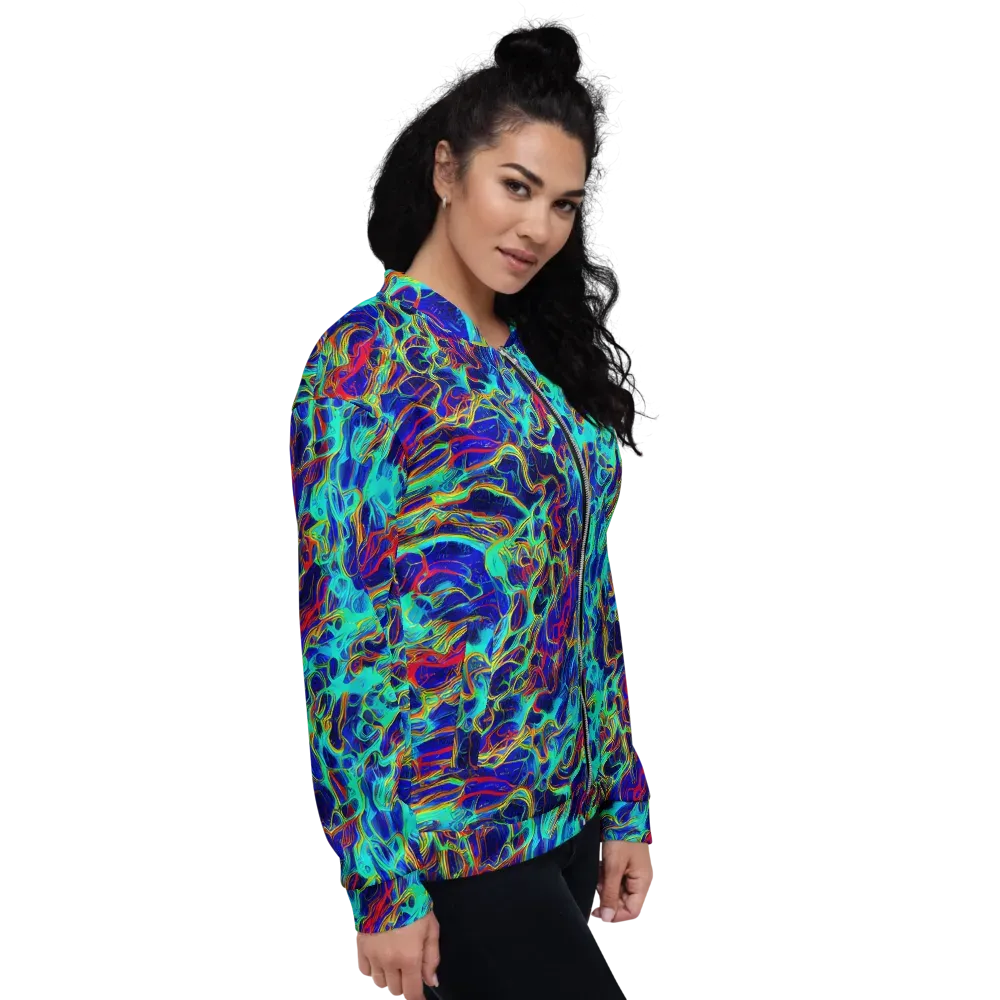 The Electric Deep on Bomber Jacket — Right