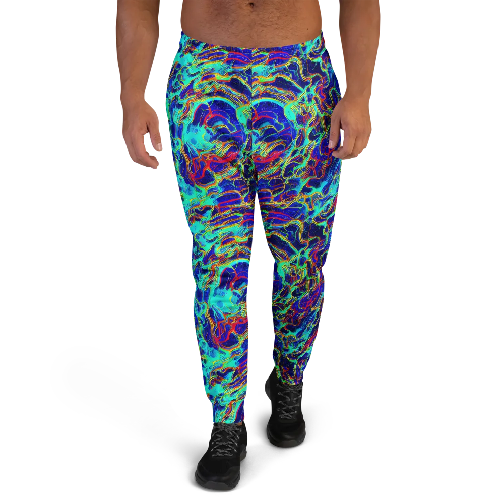 The Electric Deep on Men's Joggers — Front