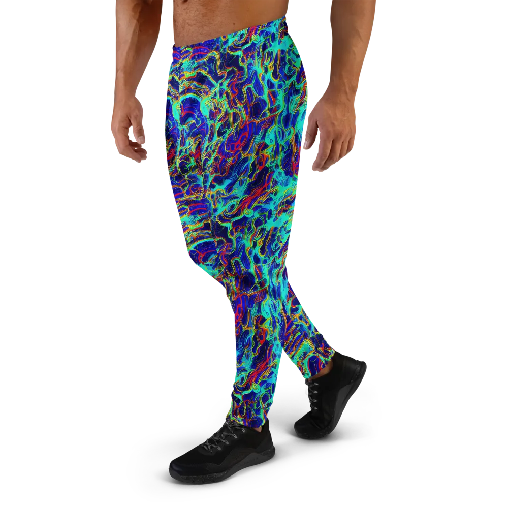 The Electric Deep on Men's Joggers — Left