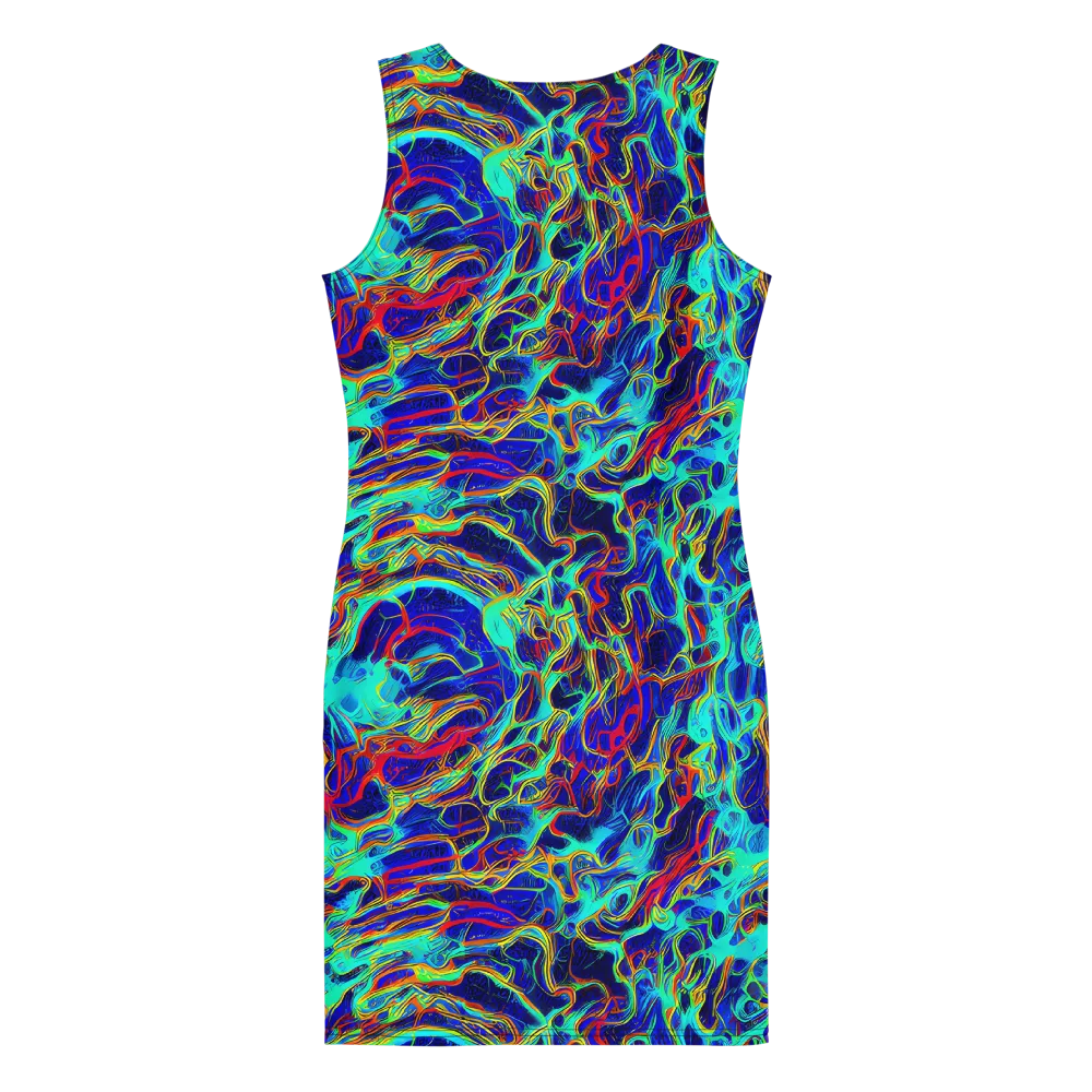 The Electric Deep on Bodycon Dress — Back