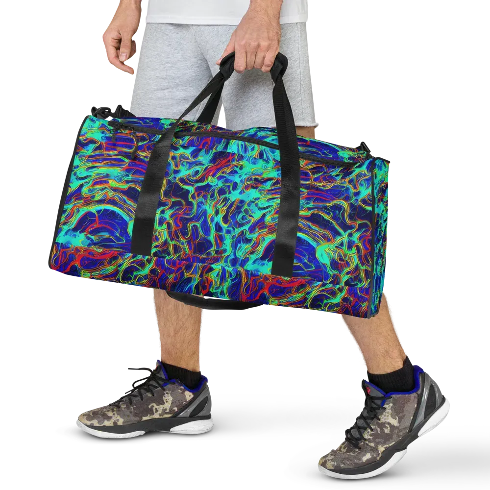 The Electric Deep on Duffle Bag — Front