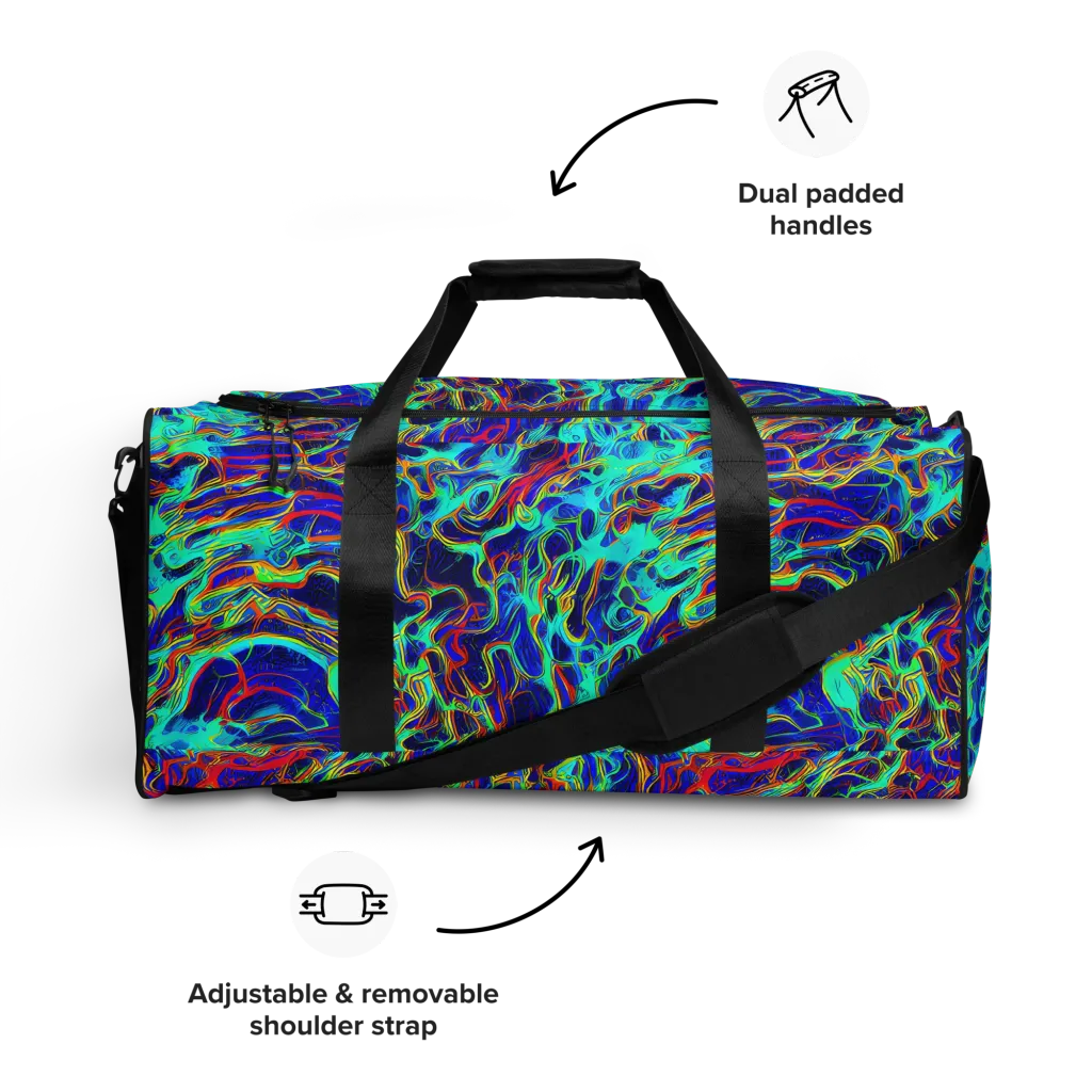 The Electric Deep on Duffle Bag — Front