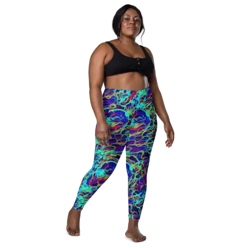 The Electric Deep on a Leggings with Pockets