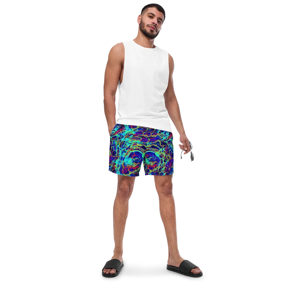 The Electric Deep on Swim Trunks — Front