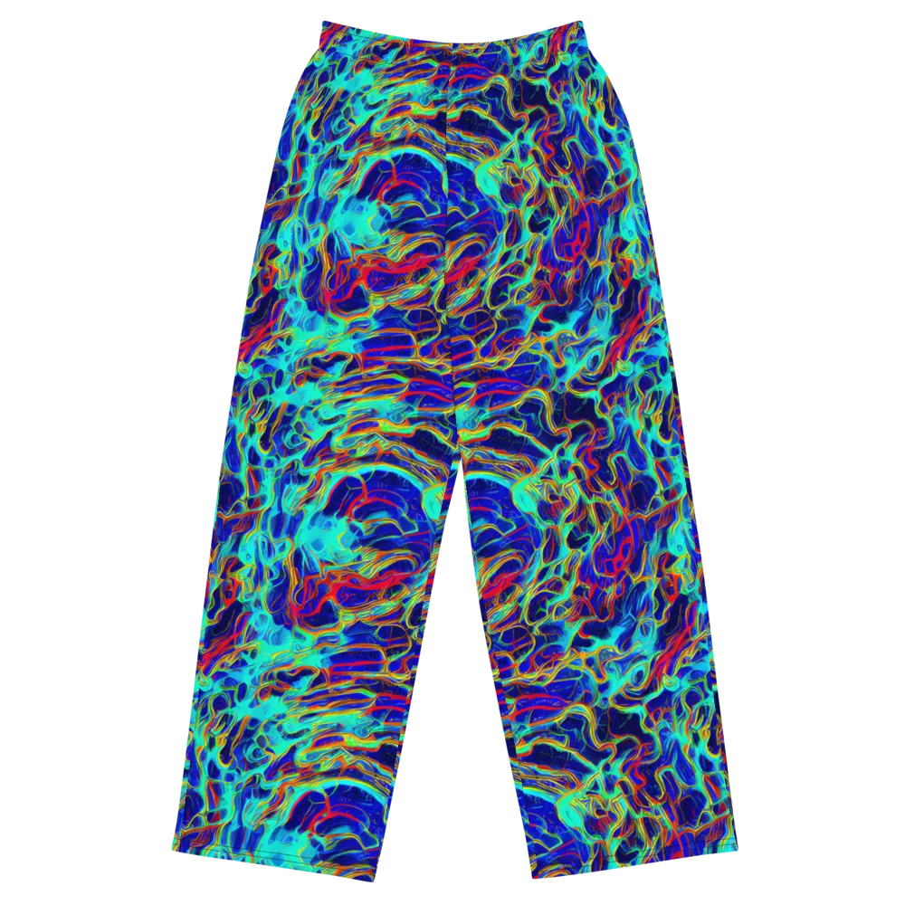 The Electric Deep on Wide-Leg Pants — Front