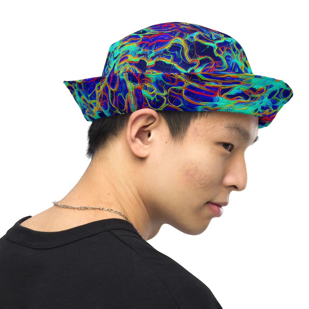 The Electric Deep on Reversible Bucket Hat — Right Outside