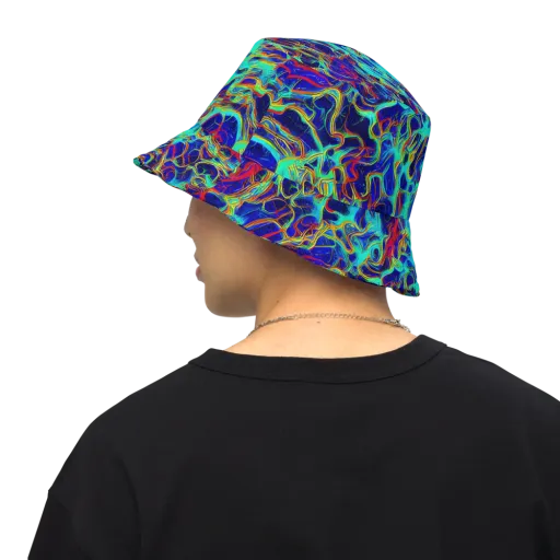 The Electric Deep on a Reversible Bucket Hat