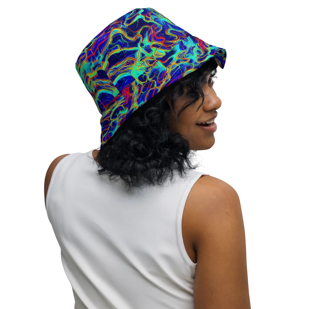 The Electric Deep on Reversible Bucket Hat — Right Outside