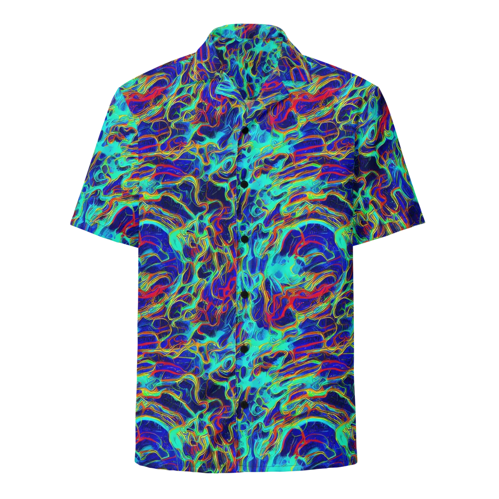 The Electric Deep on Button Shirt — Front