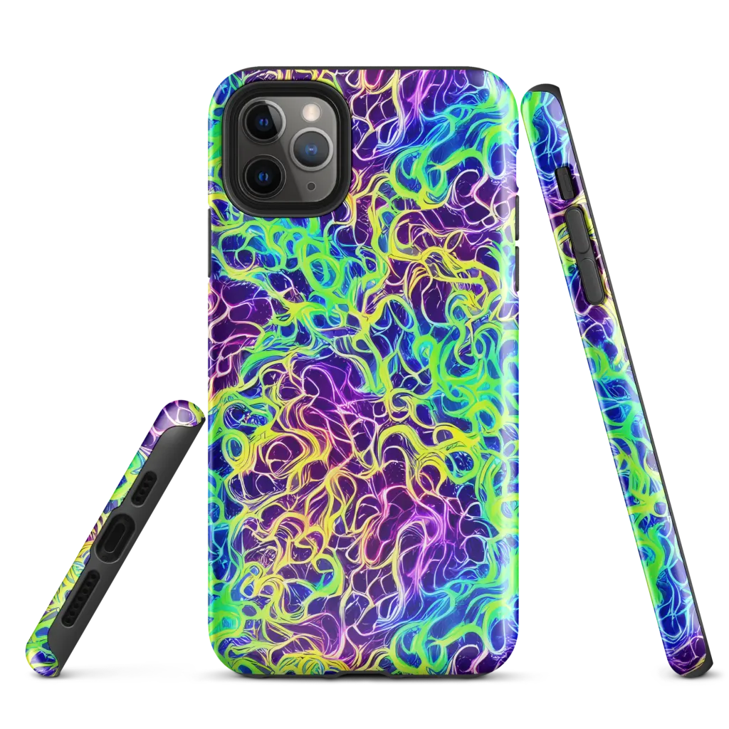 Nightwave Garden on Tough Case for iPhone® — Front