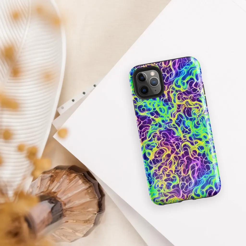 Nightwave Garden on Tough Case for iPhone® — Front