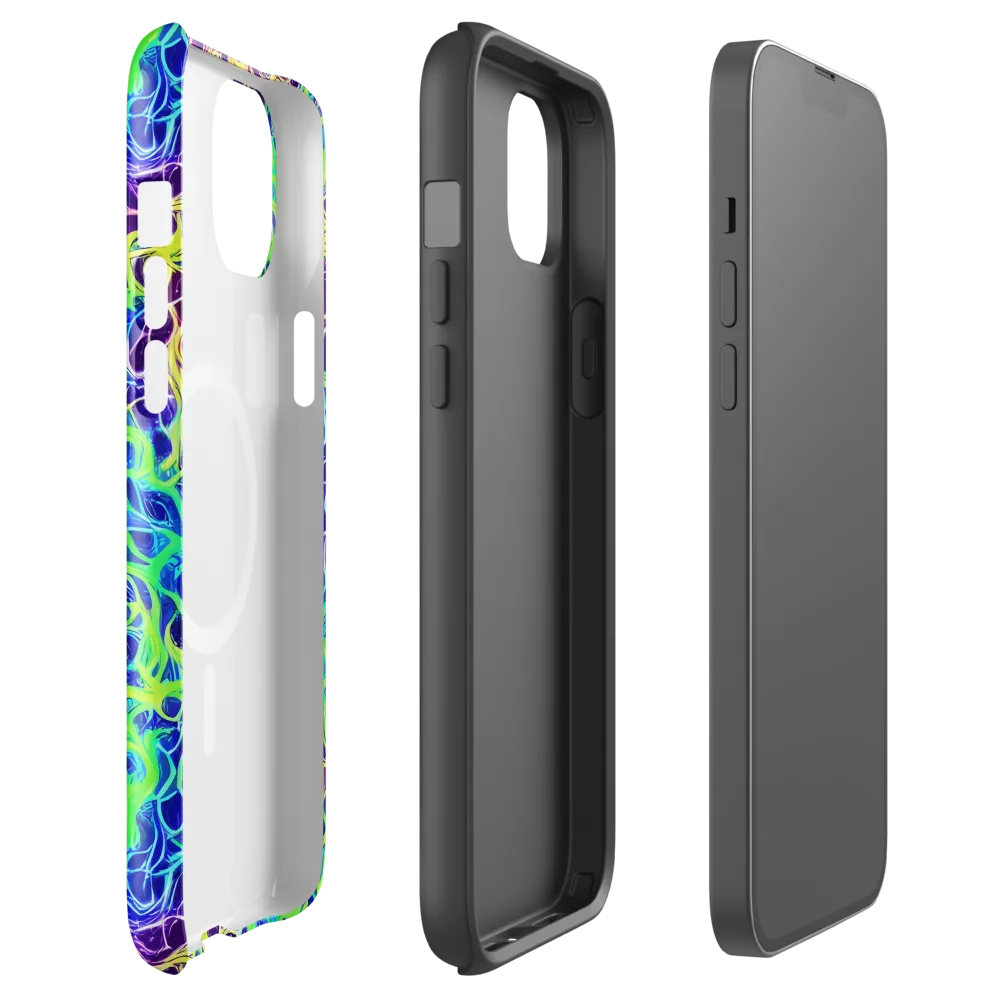 Nightwave Garden on MagSafe Tough Case for iPhone® — Front