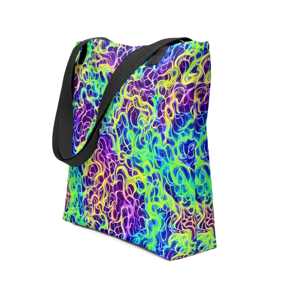 Nightwave Garden on Tote Bag — Front